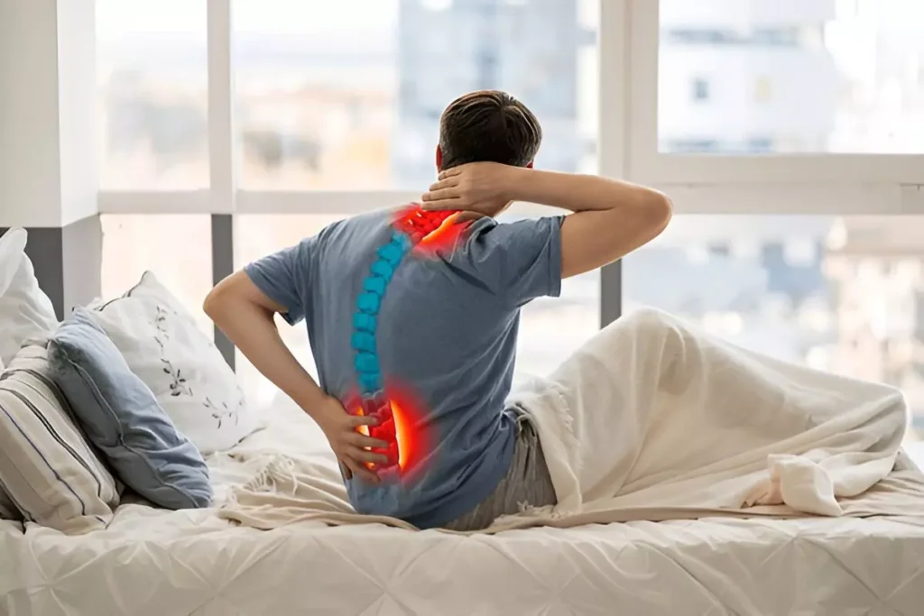 Lumbar spondylosis treatment