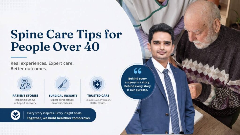 Spine Care Tips for People Over 40