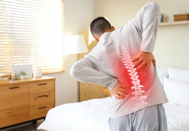 Chronic back pain lasting more than three months
