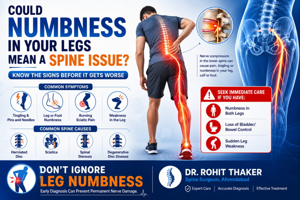 Could Numbness in Your Legs Mean a Spine Issue? Here’s What You Need to Know