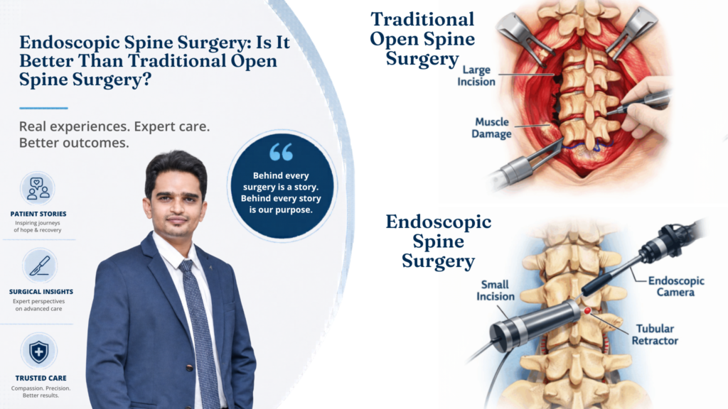 Endoscopic Spine Surgery: Is It Better Than Traditional Open Spine Surgery?