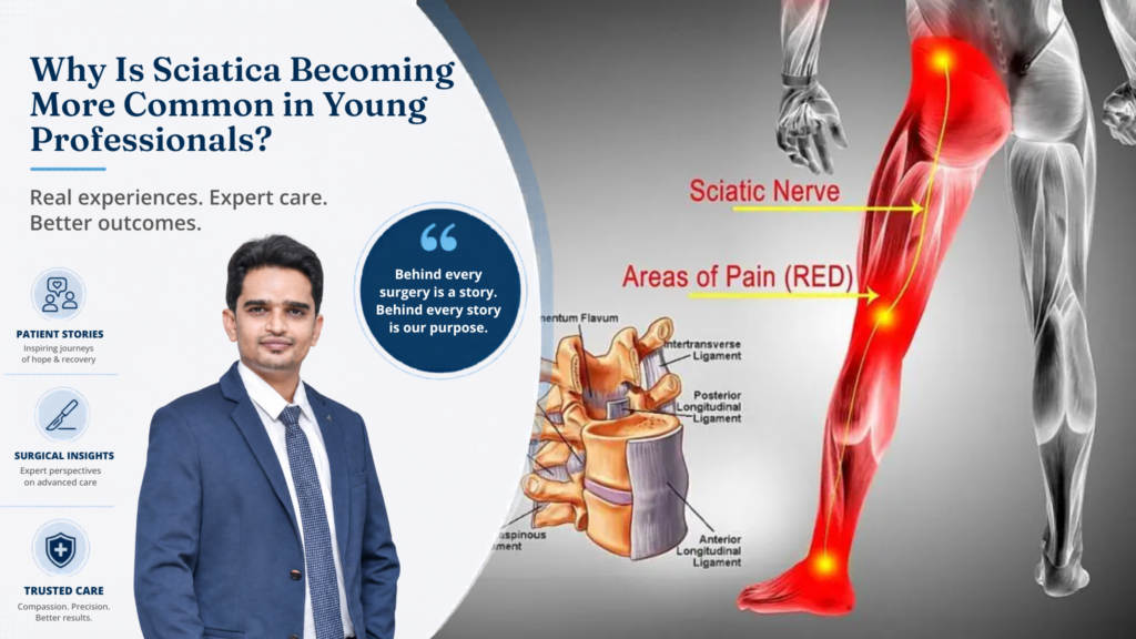 Why Is Sciatica Becoming More Common in Young Professionals?