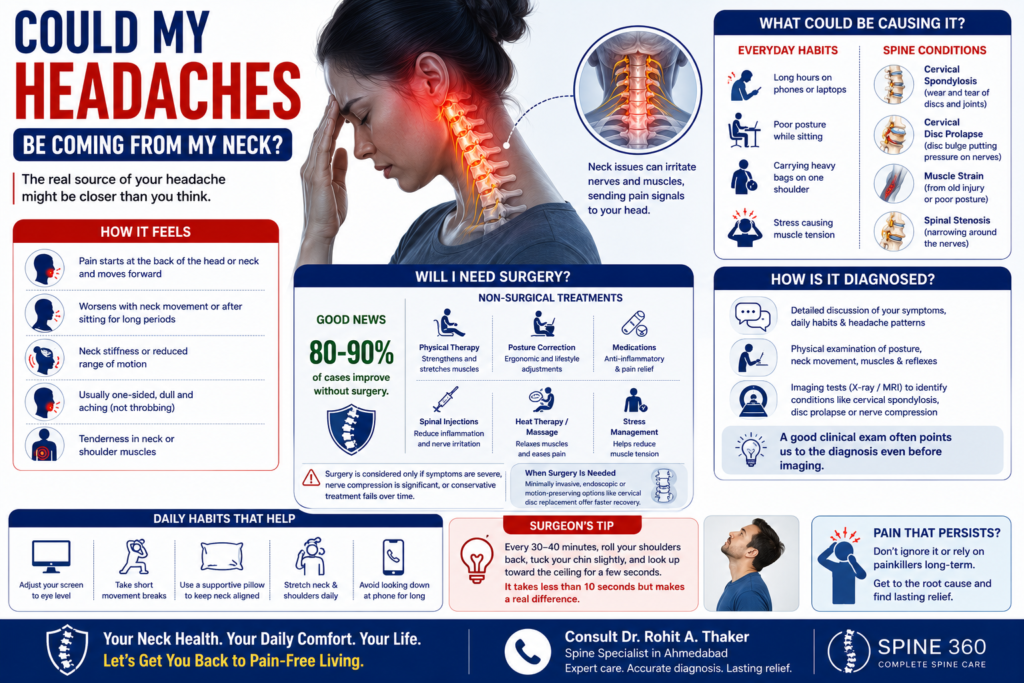 Could My Headaches Be Coming From My Neck?