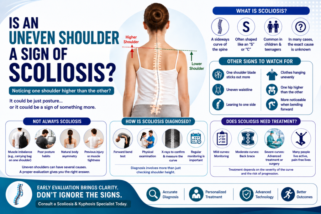 Is an Uneven Shoulder a Sign of Scoliosis?